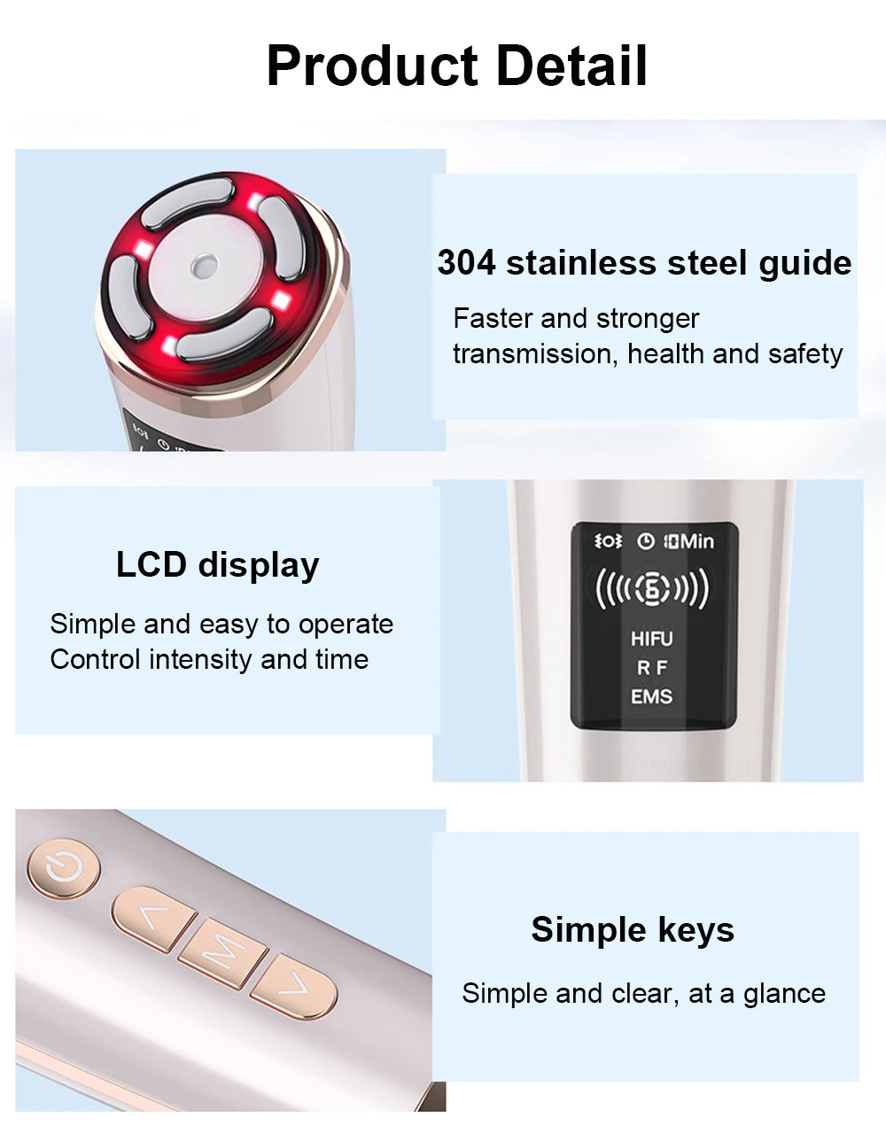 Face Lifting Massager LED Therapy