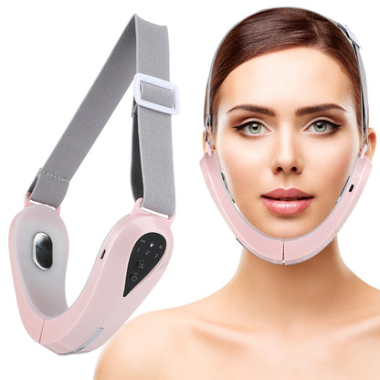 LED facial mask with microcurrent therapy